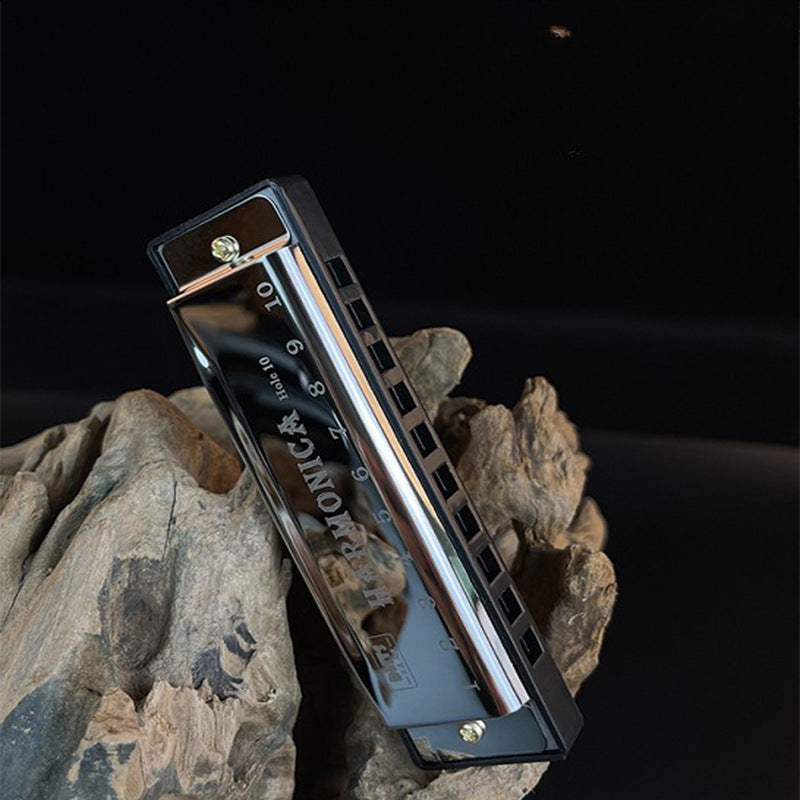 10-Hole Harmonica Key C Mouth Organ for Beginners