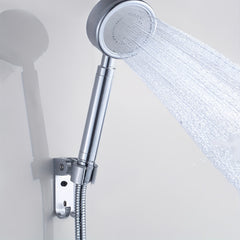 Adjustable Aluminum Shower Bracket Fixed Base Hanging Seat