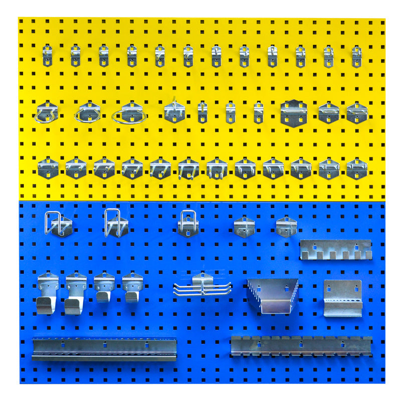 19pcs Garage Hooks Set for Heavy Duty Tools Storage and Organization