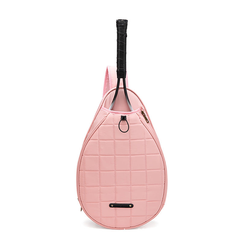 Crossbody Bag for Badminton & Tennis Rackets Chest Shoulder Purse
