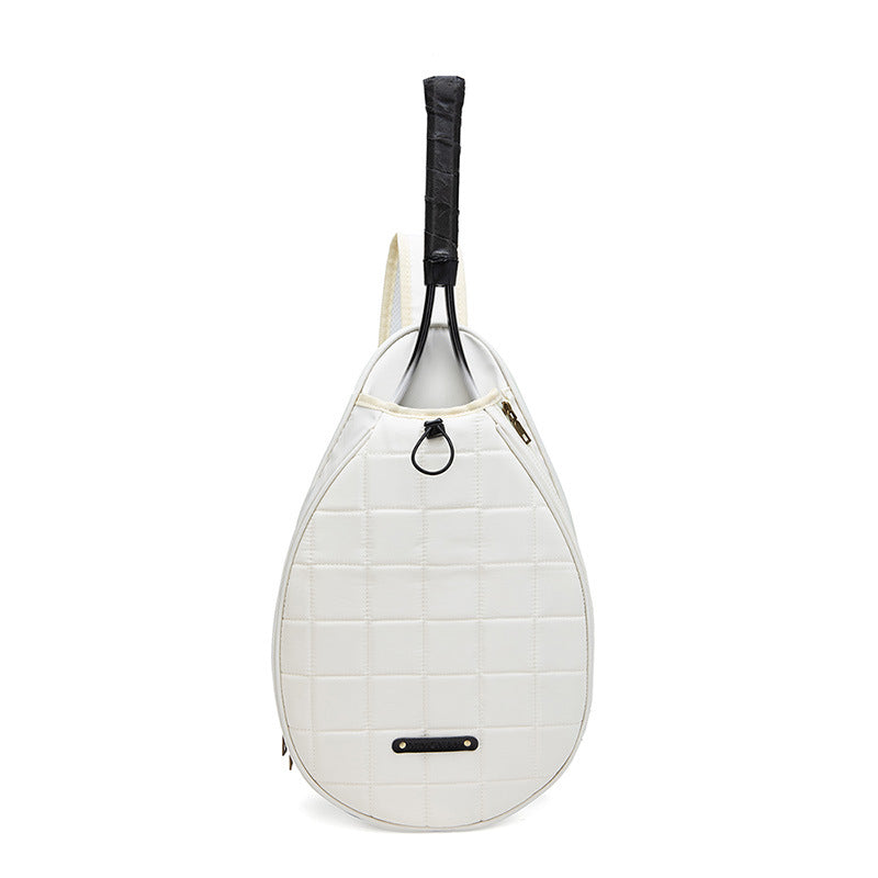 Crossbody Bag for Badminton & Tennis Rackets Chest Shoulder Purse