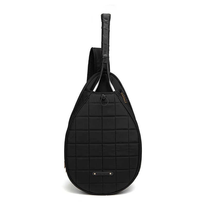 Crossbody Bag for Badminton & Tennis Rackets Chest Shoulder Purse