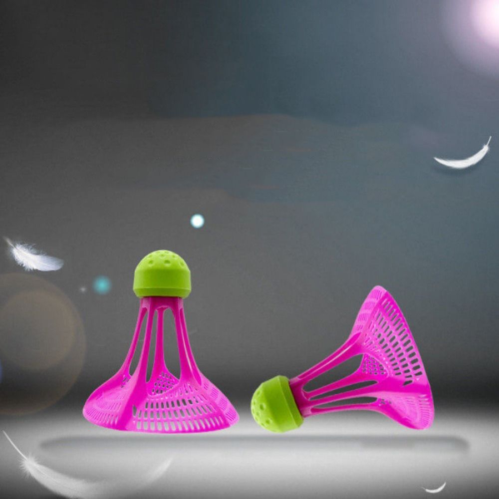 3PCS Windproof Shuttlecock for Training Multicolor Nylon Badminton