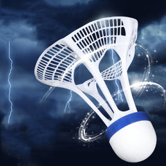 3PCS Windproof Shuttlecock for Training Multicolor Nylon Badminton