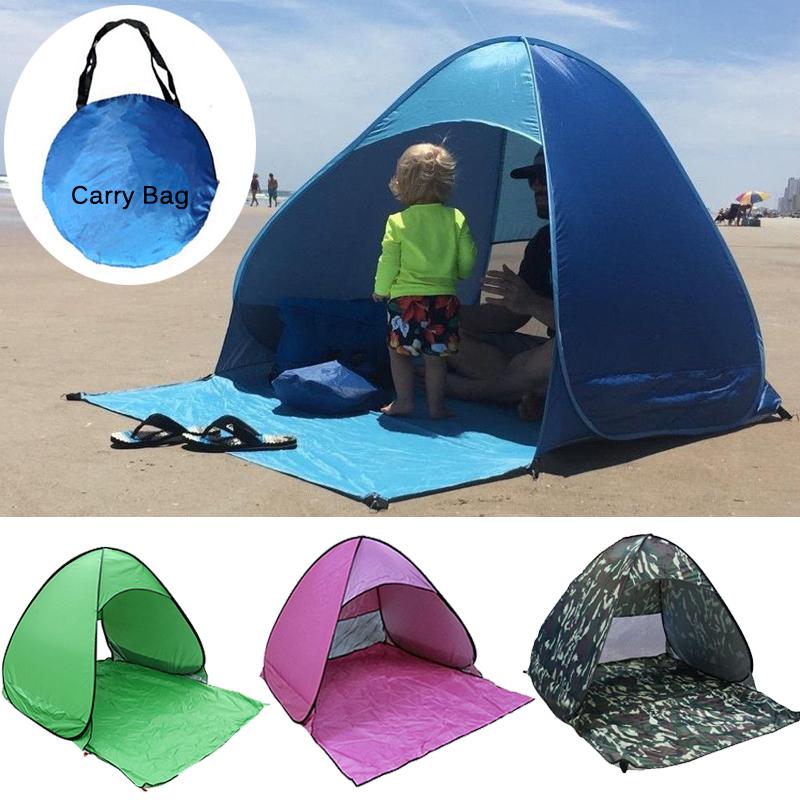 1p Portable Pop Up Beach Canopy Sun Shade Shelter Tent