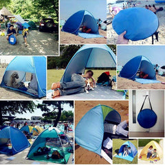 1p Portable Pop Up Beach Canopy Sun Shade Shelter Tent