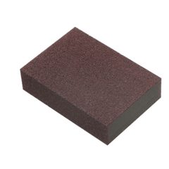 2pcs Sponge Carborundum Brush Kitchen Cleaning Tool