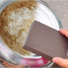 2pcs Sponge Carborundum Brush Kitchen Cleaning Tool