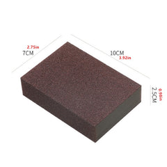 2pcs Sponge Carborundum Brush Kitchen Cleaning Tool