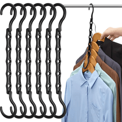 Multifunctional Non slip Windproof Hanger Creative Five hole Magic Hanger
