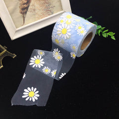 Small Daisy Mesh Tulle Roll DIY Headwear Hair Accessories