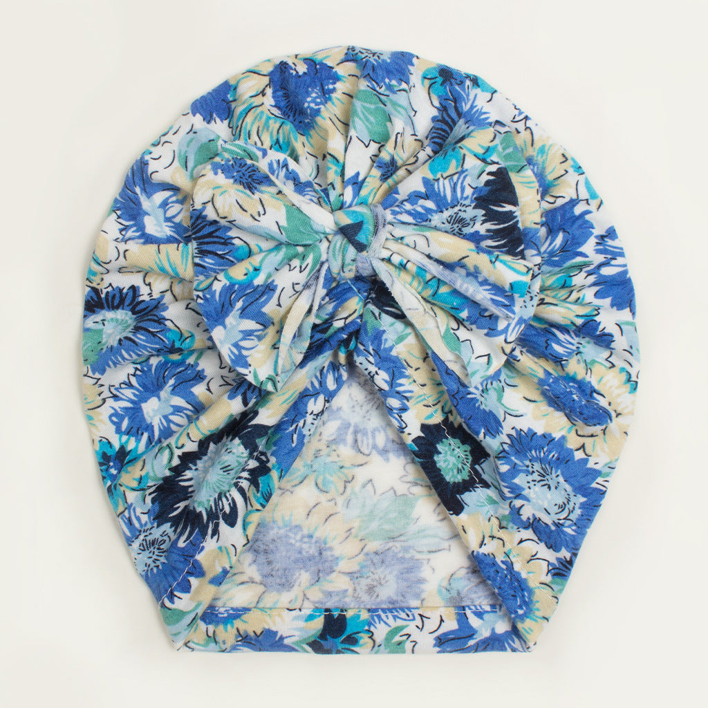 Soft Warm Eopard Pattern Baby Hat With Ball For Baby