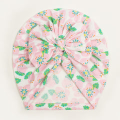 Soft Warm Eopard Pattern Baby Hat With Ball For Baby