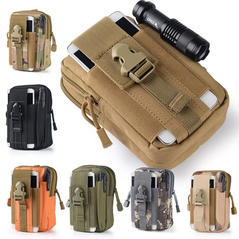 Men's Small Fanny Pack Waist Bag for Outdoor Sports Camping Travel