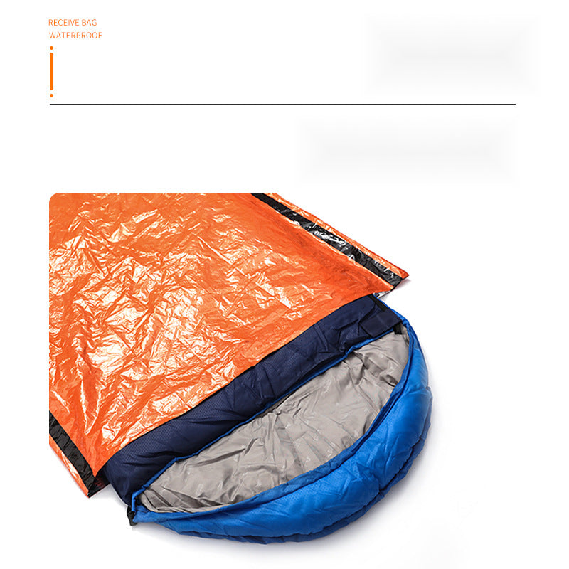 PE Aluminum Film First Aid Sleeping Bag for Outdoor Emergency