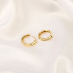 Geometric Octagonal Twill Rhinestone Earrings, Party Jewelry Accessories