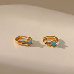 Boho Vintage Turquoise Earrings for Party Wedding Jewelry