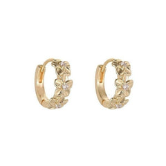 Sunflower Zircon Earrings for Girls - Party Jewelry Accessory
