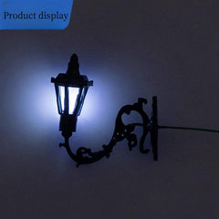DIY Dollhouse Wall Light LED Street Lights Outdoor Building Sand Table Model