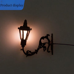 DIY Dollhouse Wall Light LED Street Lights Outdoor Building Sand Table Model
