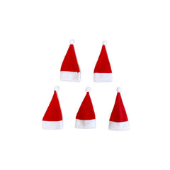 Mini Christmas Hat and Fork Cover Set