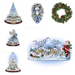Crystal Tree Sticker Christmas Decoration for Window Room Decor