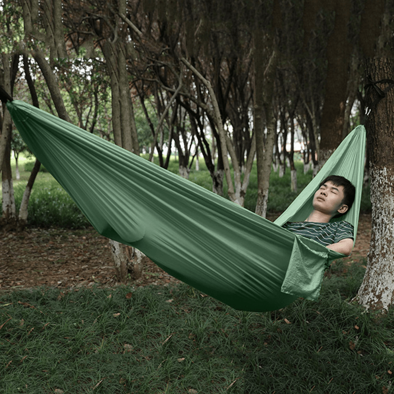 Outdoor Camping Parachute Sleeping Hammock Swing Bed