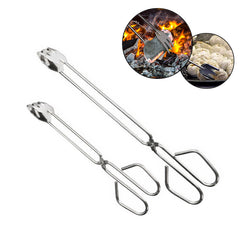 Stainless Steel Kitchen Tongs Scissors Salad Tong Kitchen Supplies