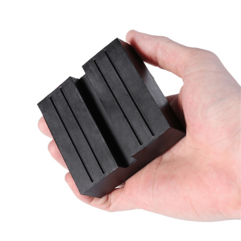 Car Jack Rubber Pads Lift Jack Stand Pad Floor Slotted Car Jack Rubber Pad