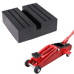 Car Jack Rubber Pads Lift Jack Stand Pad Floor Slotted Car Jack Rubber Pad