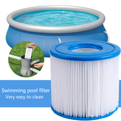 2pcs Pool Filter Cartridge Pump Cleaner Garden Tool Swimming Accessories