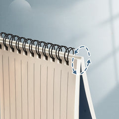 A4 Loose Leaf Notebook Softcover Spiral Bound Thickening Study Record