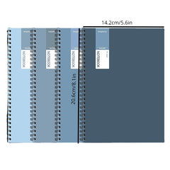A4 Loose Leaf Notebook Softcover Spiral Bound Thickening Study Record