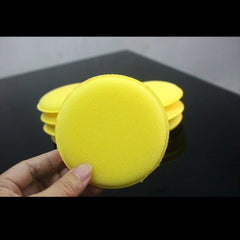 2pcs Circular Edge Car Waxing Sponge for Nano Waxing