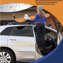 Car Roof Rack Steps Car Door Step Foldable Door Hook Step Pedal