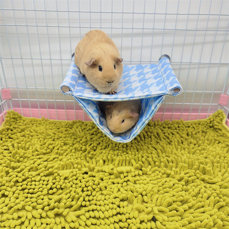 Double Layer Hamster Hammock Nest Bed, Summer Bed for Guinea Pig