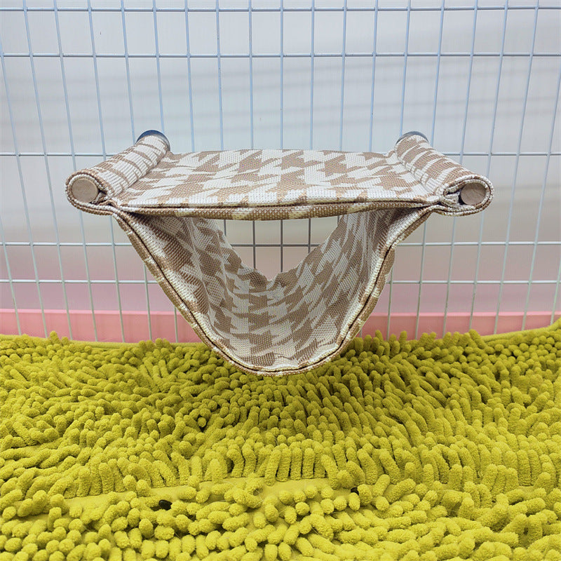 Double Layer Hamster Hammock Nest Bed, Summer Bed for Guinea Pig