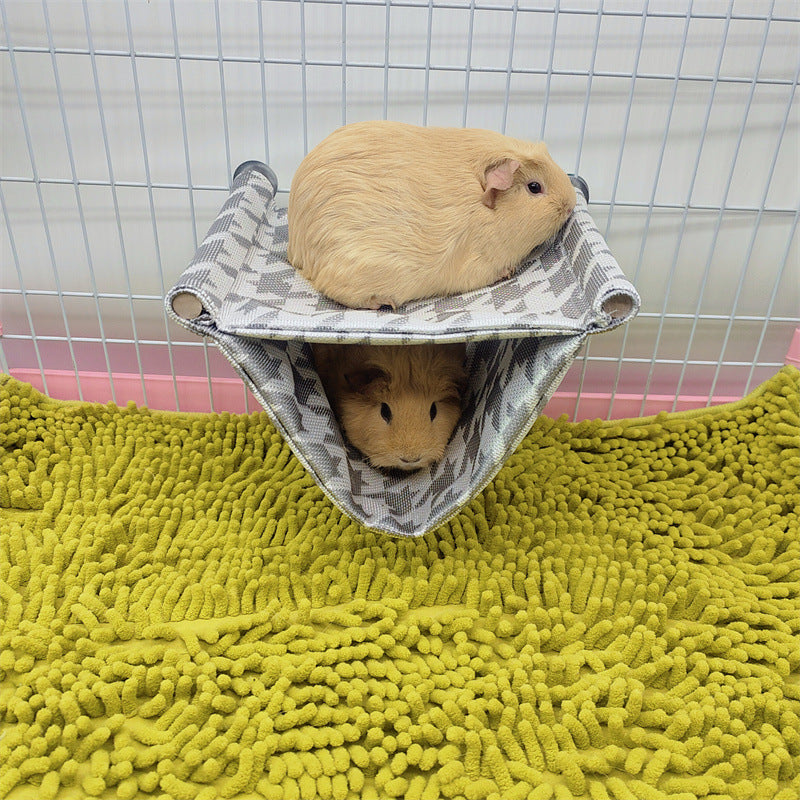 Double Layer Hamster Hammock Nest Bed, Summer Bed for Guinea Pig