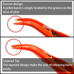 Fishing Pellet Bait Pliers Lure Banding Rigs Tools Tackle Accessories
