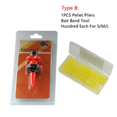 Fishing Pellet Bait Pliers Lure Banding Rigs Tools Tackle Accessories