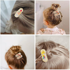Children Cartoon Bear Rabbits Duck Broken Hair Patch Soft Headwear