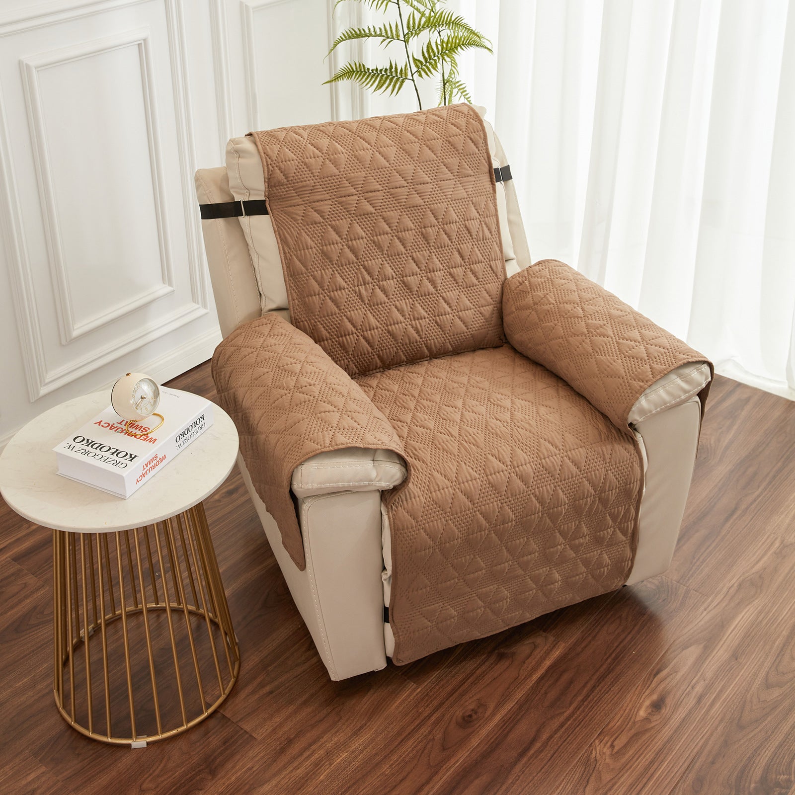 Waterproof Recliner Chair Cover Gray