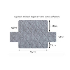 Waterproof Recliner Chair Cover Gray