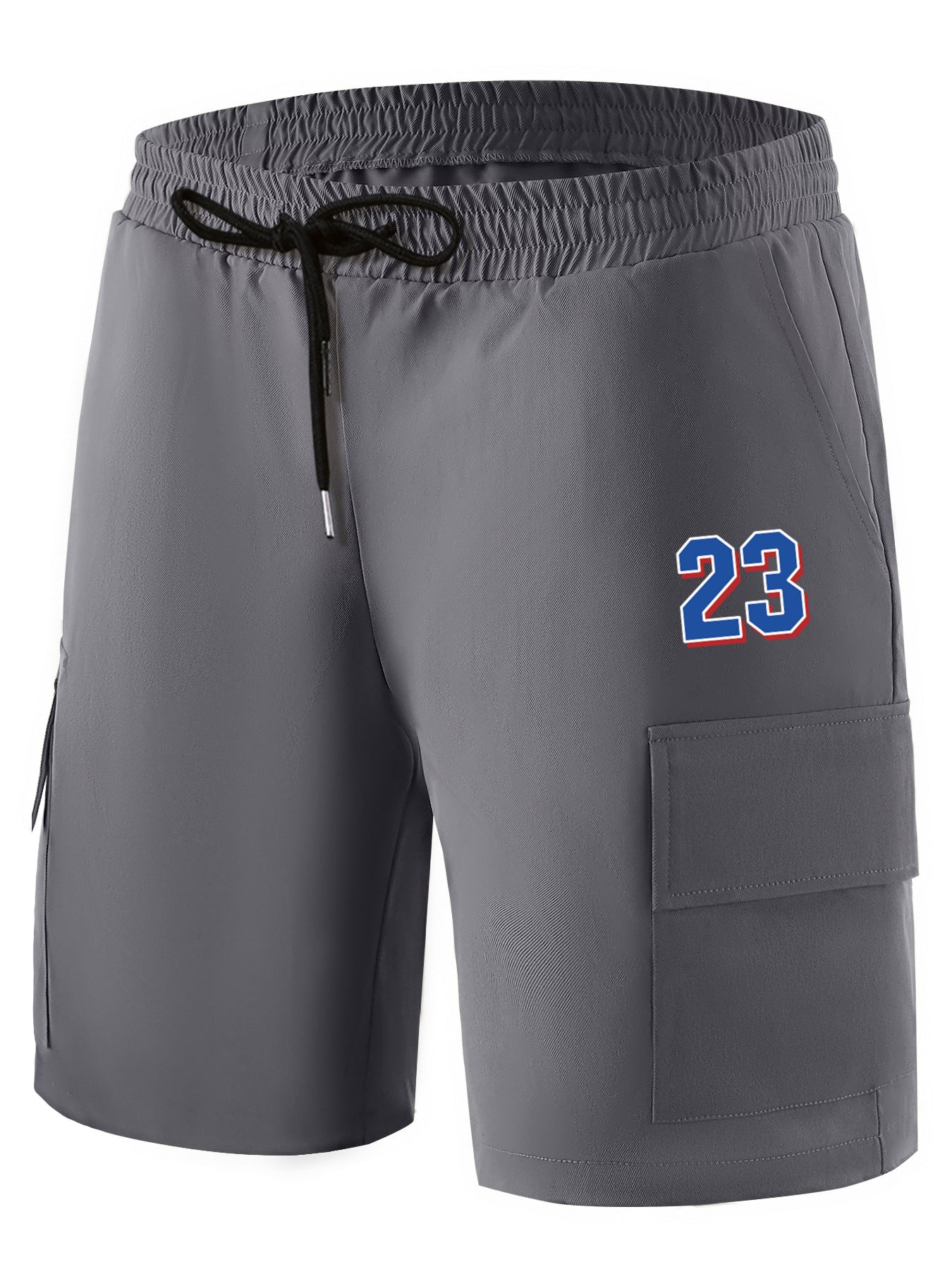 Men's Casual Printed Cargo Shorts for Summer