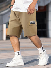 Men's Casual Printed Cargo Shorts for Summer