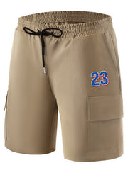 Men's Casual Printed Cargo Shorts for Summer
