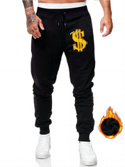 Men's Dollar Graphic Sweatpants Casual Joggers For Fall Winter