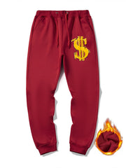 Men's Dollar Graphic Sweatpants Casual Joggers For Fall Winter