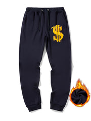 Men's Dollar Graphic Sweatpants Casual Joggers For Fall Winter