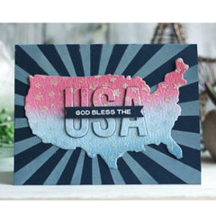 Rays Of Light Background Decoration Stencils Reusable Templates DIY Scrapbooking